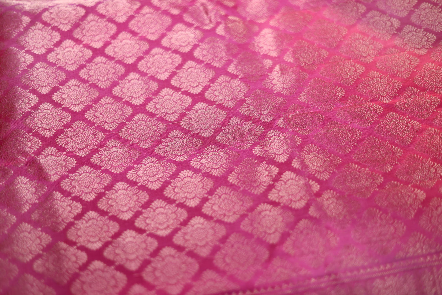 Pure Silk Saree - Lotus Pink Color
