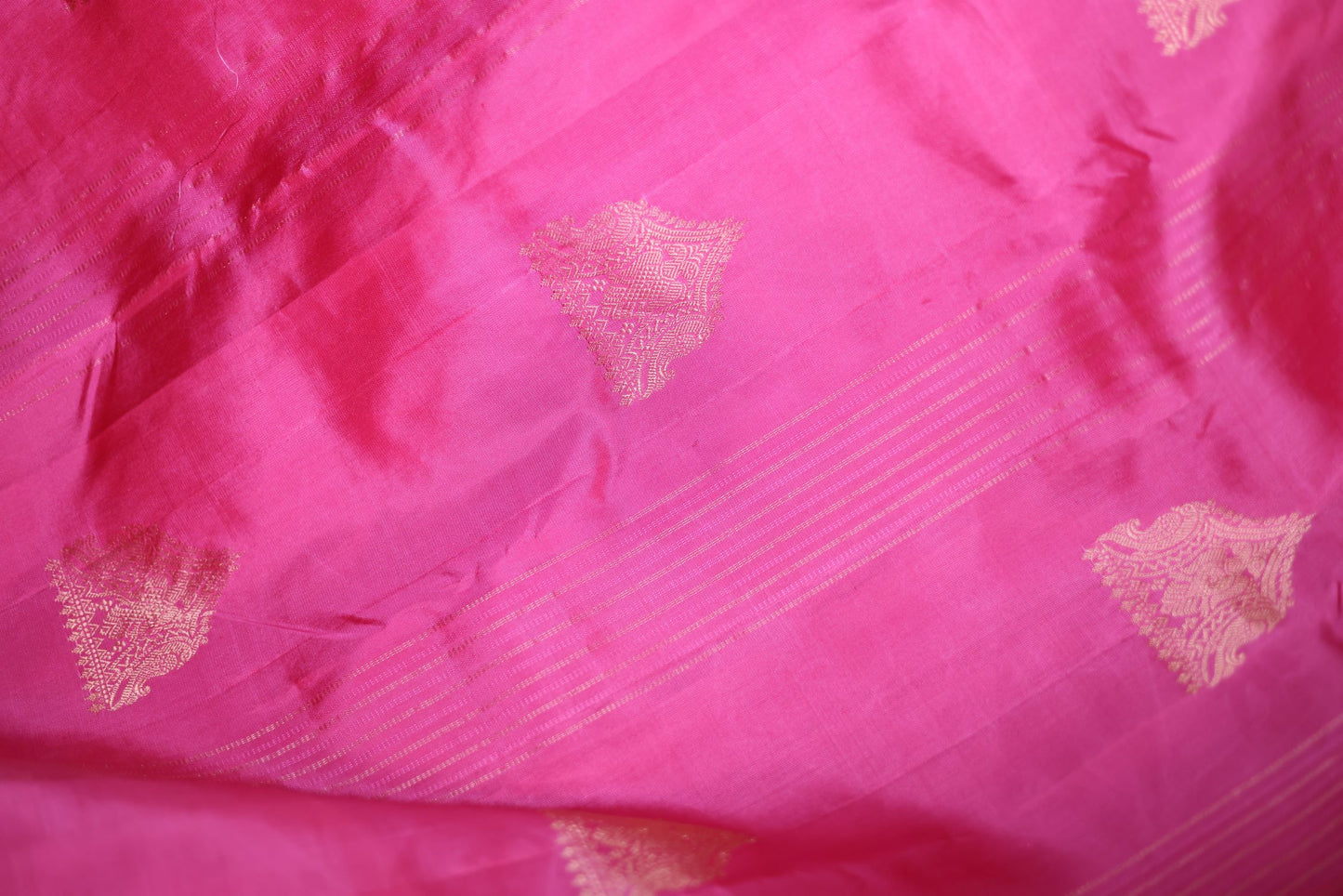 Pure Silk Saree - Lotus Pink Color