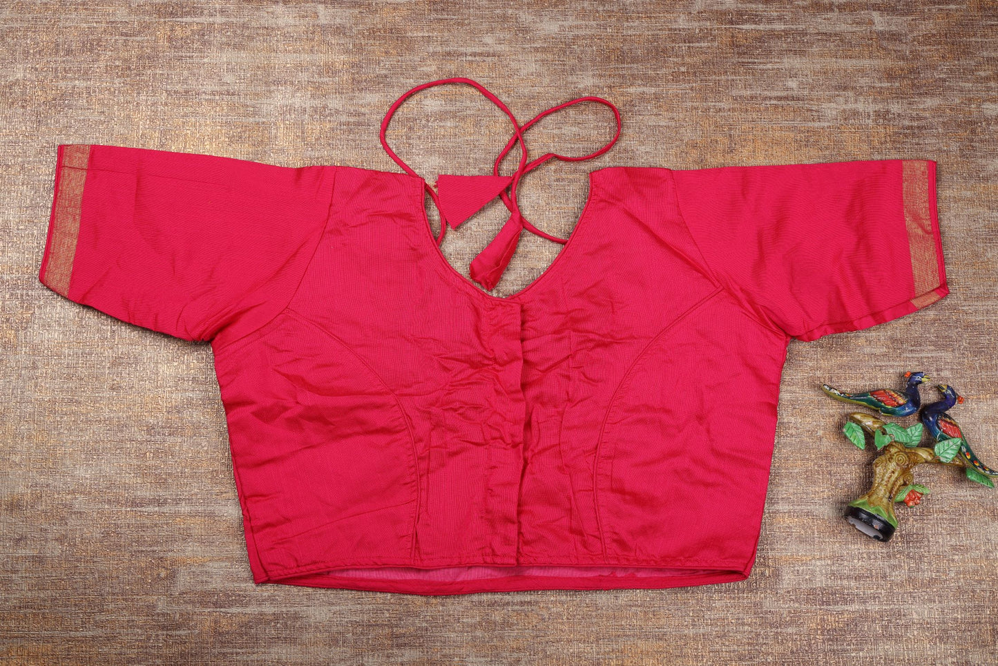 Silk Cotton Blouse - Pink