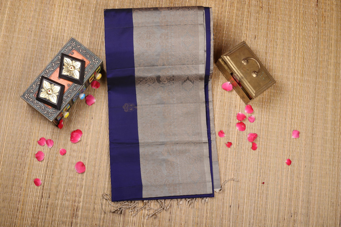Pure Soft Silk - Navy Blue