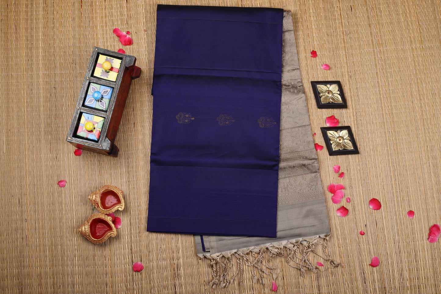 Pure Soft Silk - Navy Blue