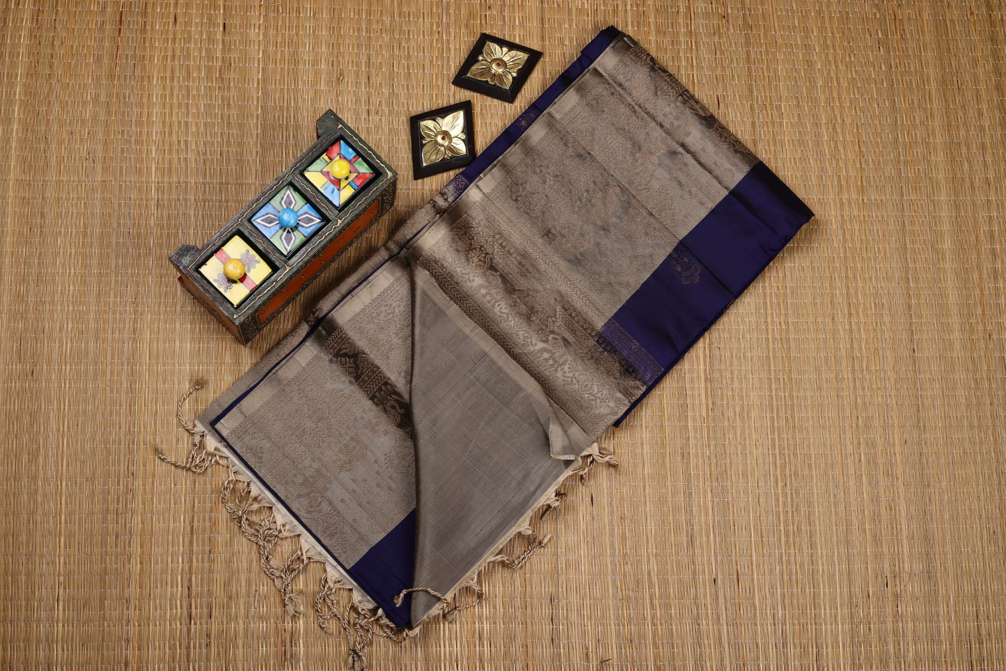 Pure Soft Silk - Navy Blue
