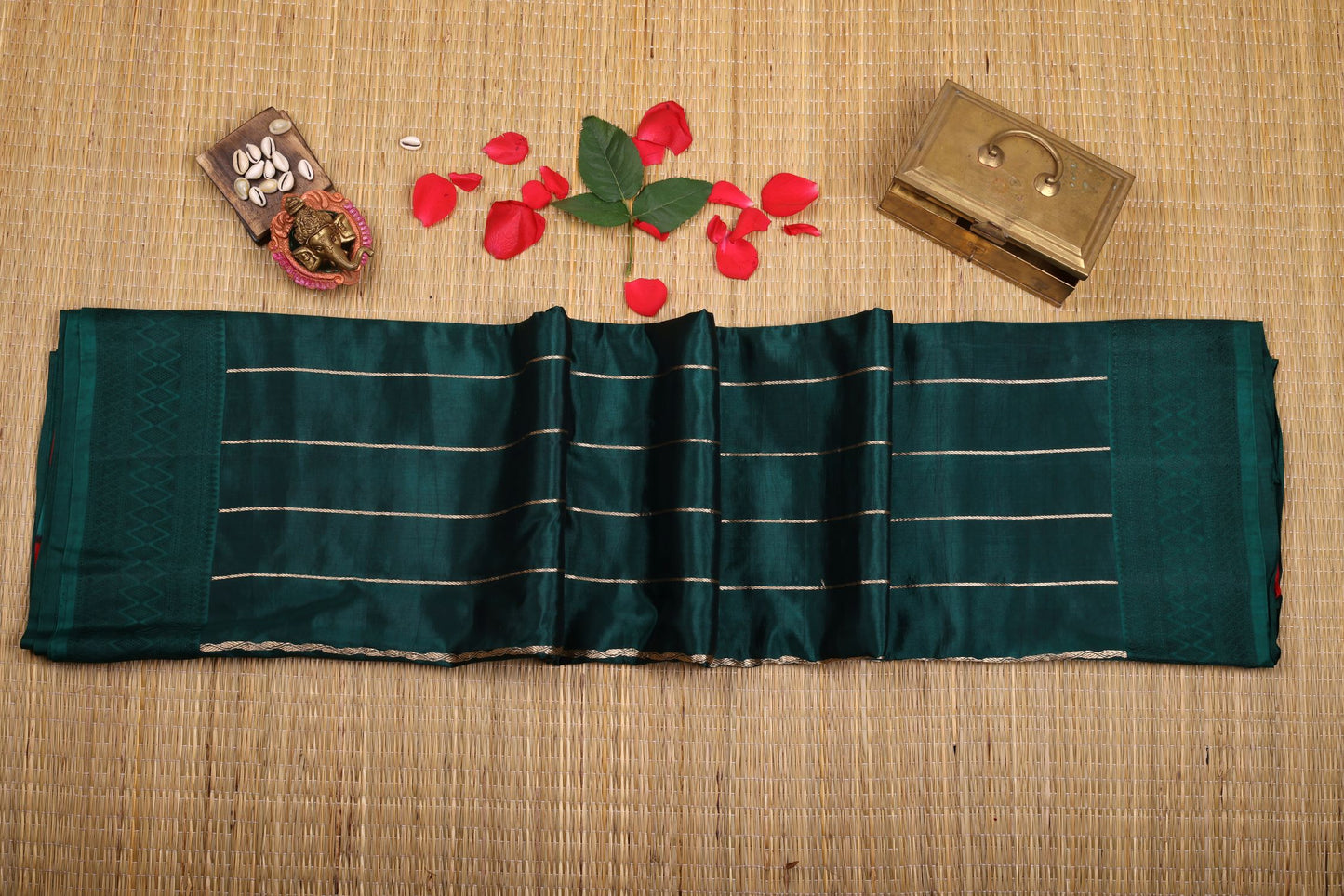 Pure Silk Saree - Green