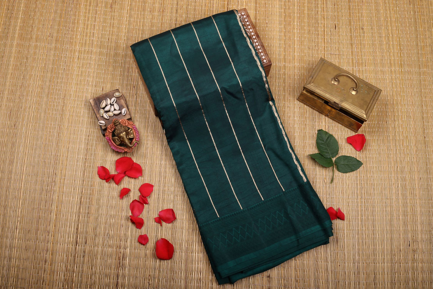 Pure Silk Saree - Green