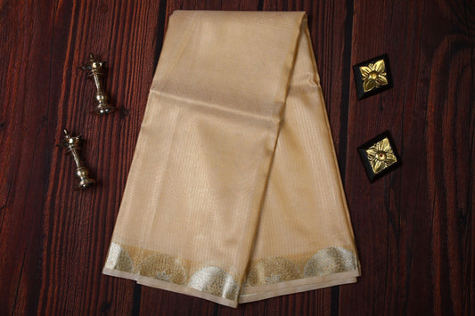 Kota Silk Saree - Gold