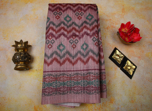 Fancy Silk Saree - Pink