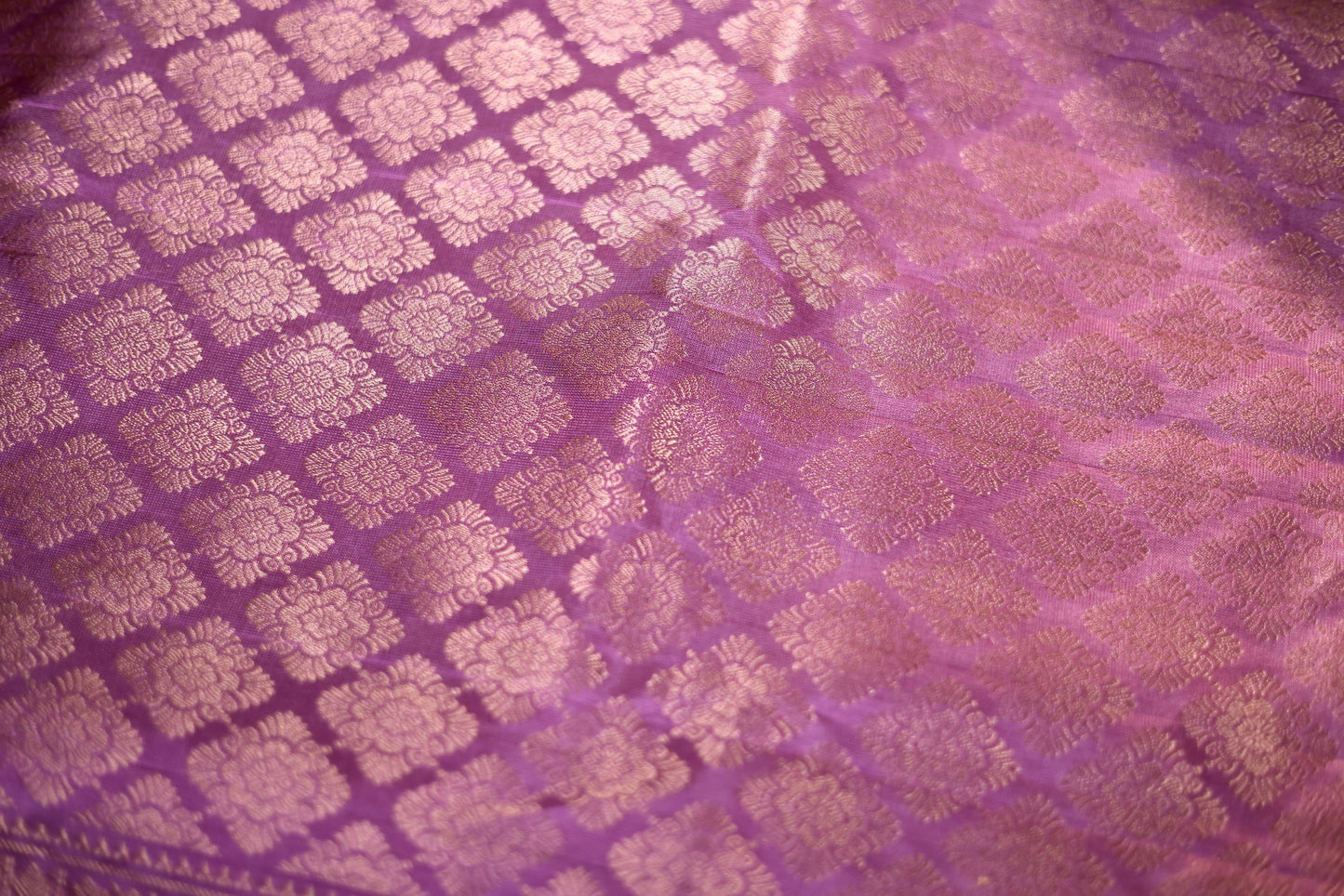 Pure Silk Saree - Lavender